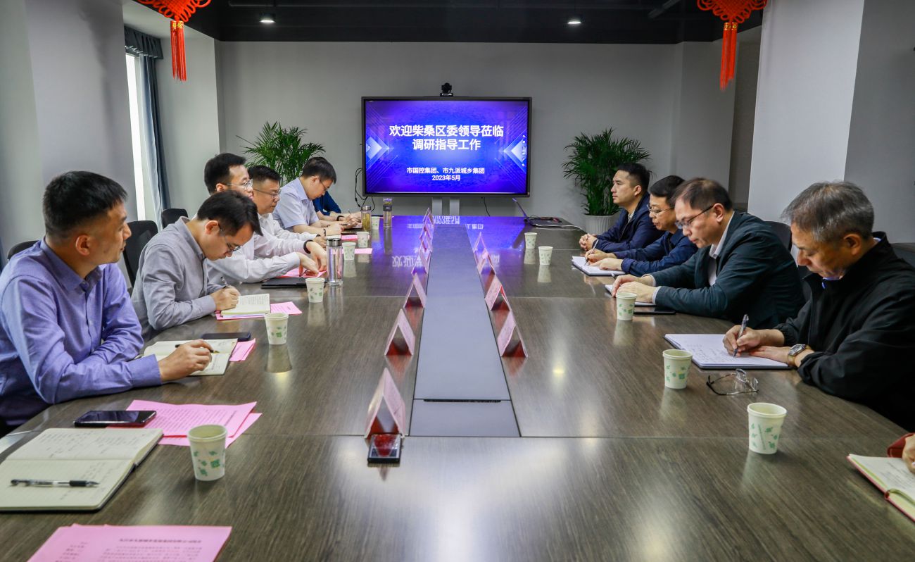 柴桑區(qū)委書記盛煒一行來訪市國控集團(tuán)、市九派城鄉(xiāng)發(fā)展集團(tuán)